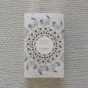 CHANEL Coco Mademoiselle Decorative Box with Gold and Black lions BOX ONLY